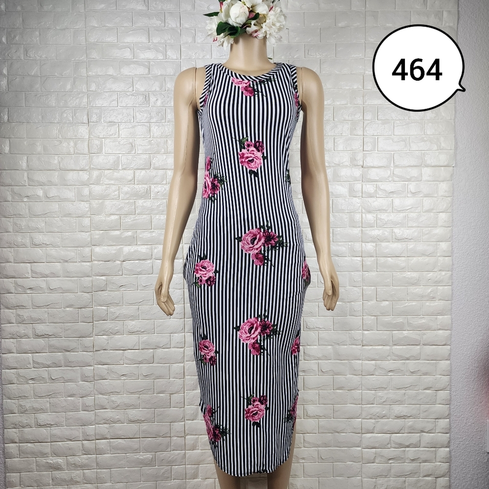 pinc medium maxi dress
